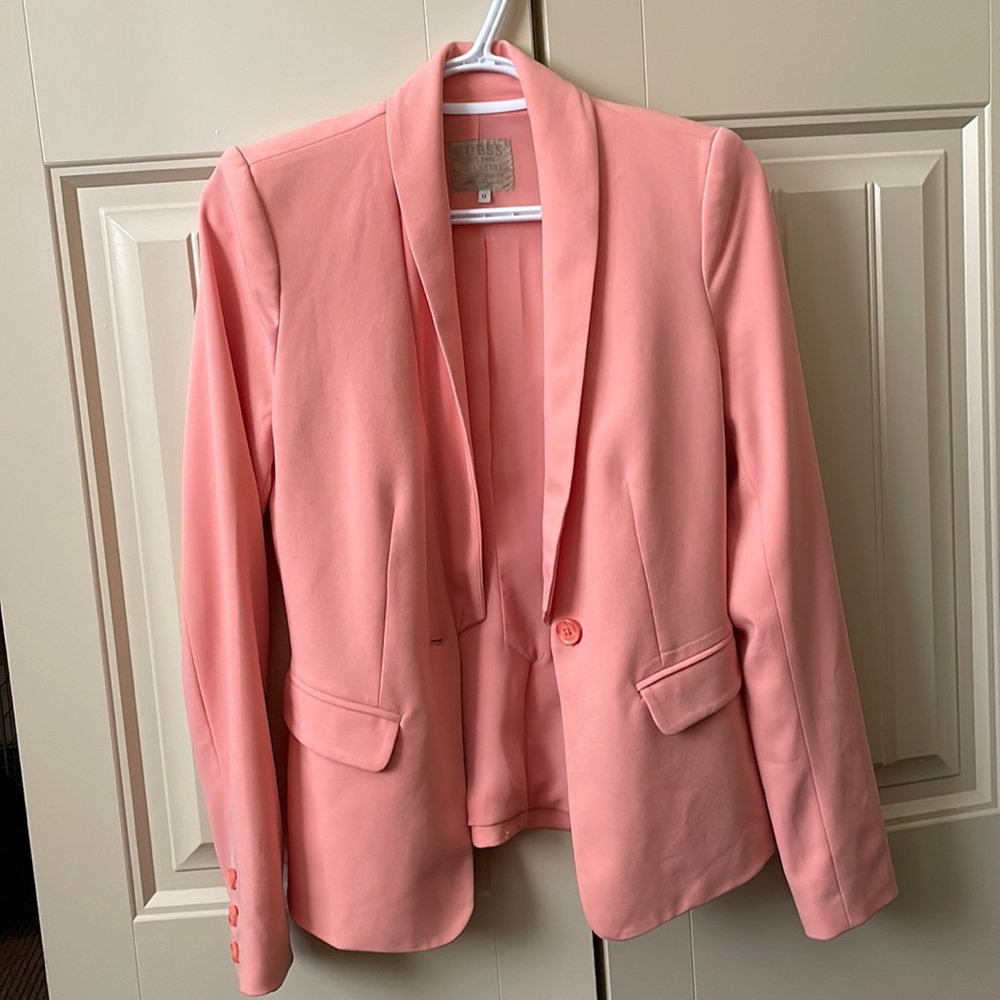 Peach Guess Blazer